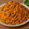 لوبیا_پلو غذاهای_اصلی خانه_رایا